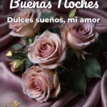 buenas noches dulces sueños, mi amor