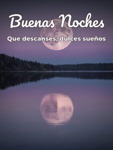 Mensajes de buenas noches hermosos para Facebook