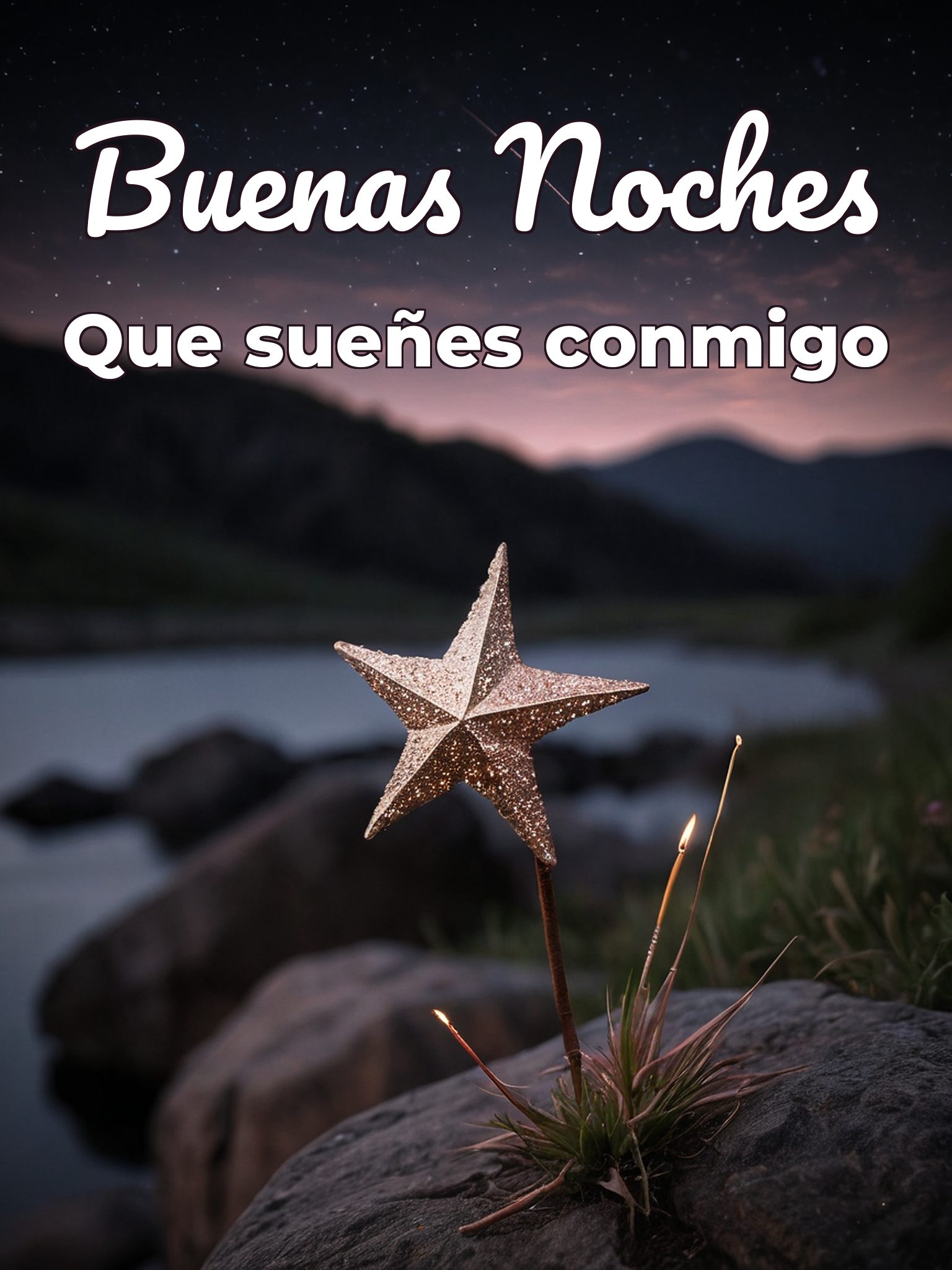 Mensajes de buenas noches mi amor para celular