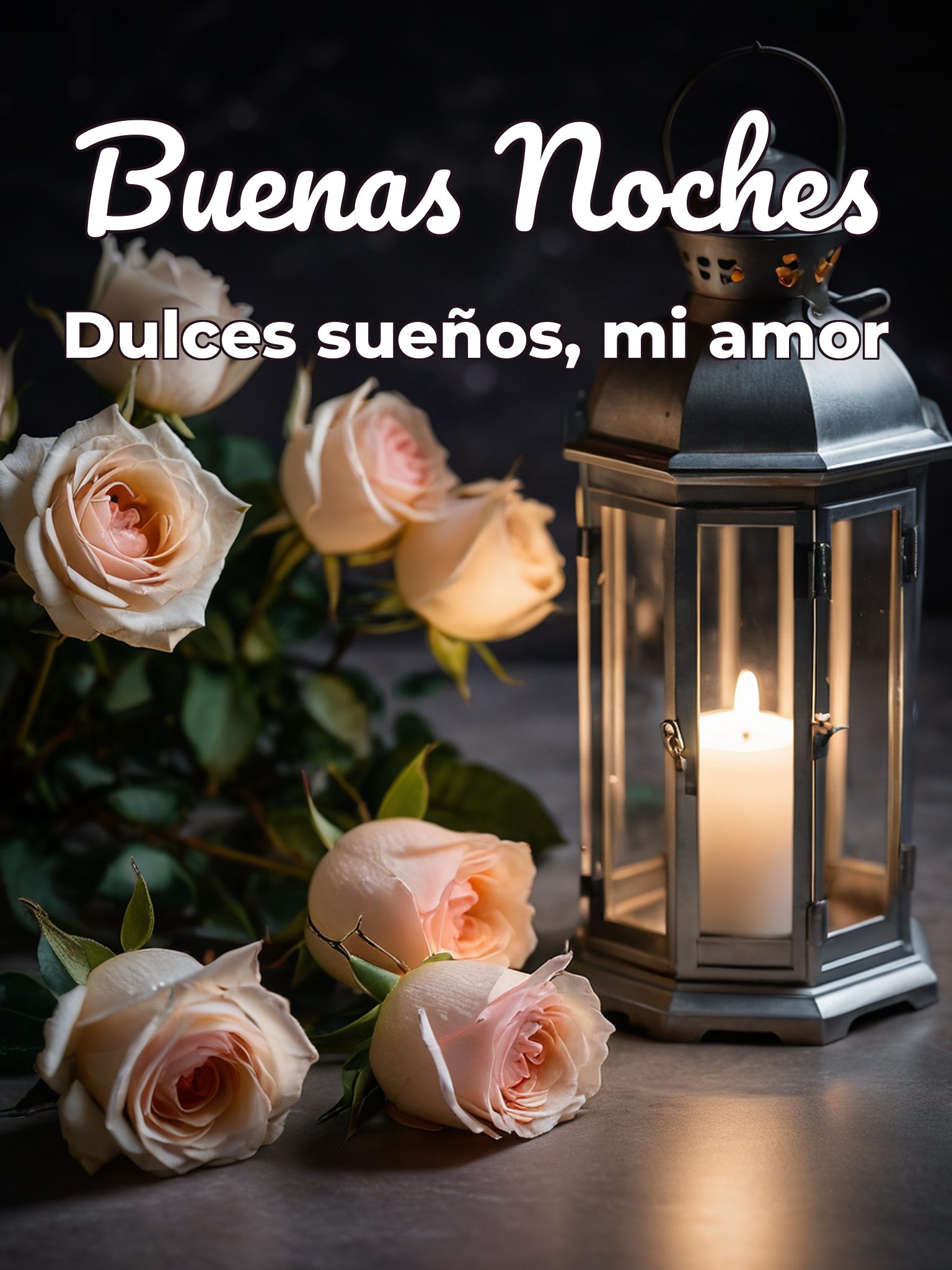 Mensajes de buenas noches mi amor para WhatsApp