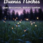 buenas noches que descanses, dulces sueños