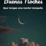 buenas noches que tengas una noche tranquila