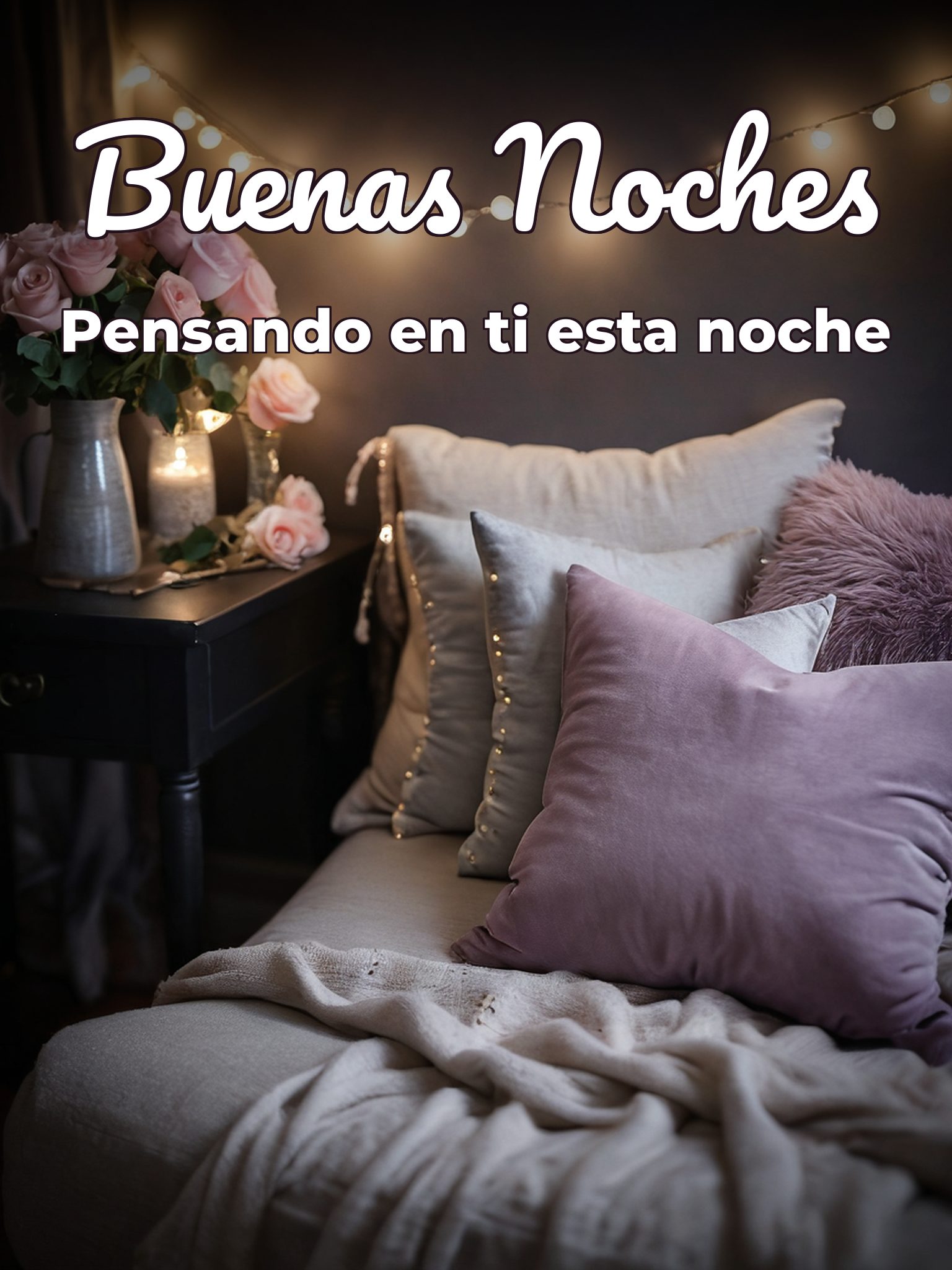 Mensajes de buenas noches para el amor