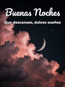 Mensajes de buenas noches para el para celular