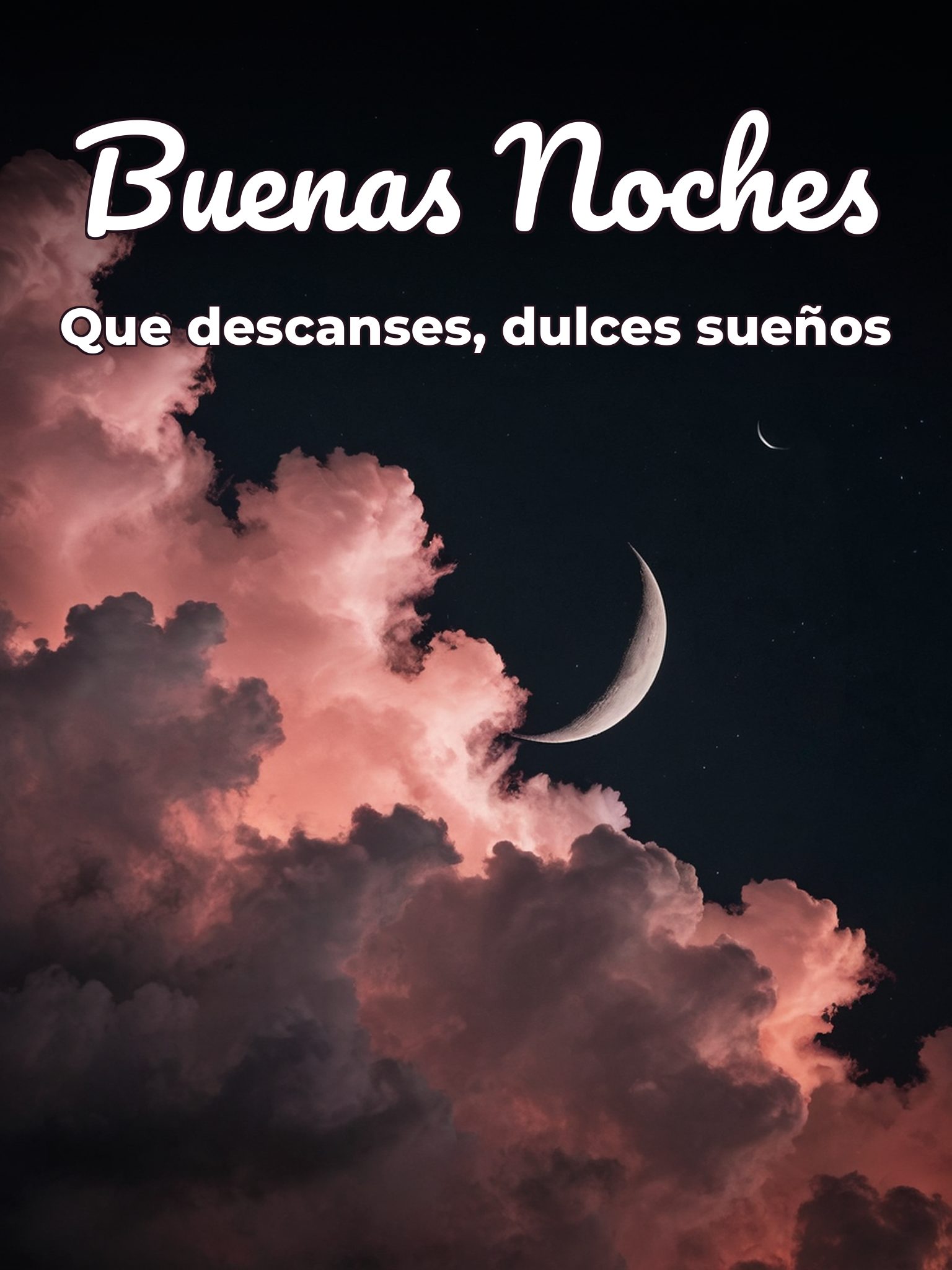 Mensajes de buenas noches para el para celular