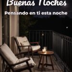 buenas noches pensando en ti esta noche