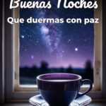 buenas noches que duermas con paz
