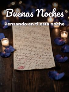 Mensajes de buenas noches para un amor para celular