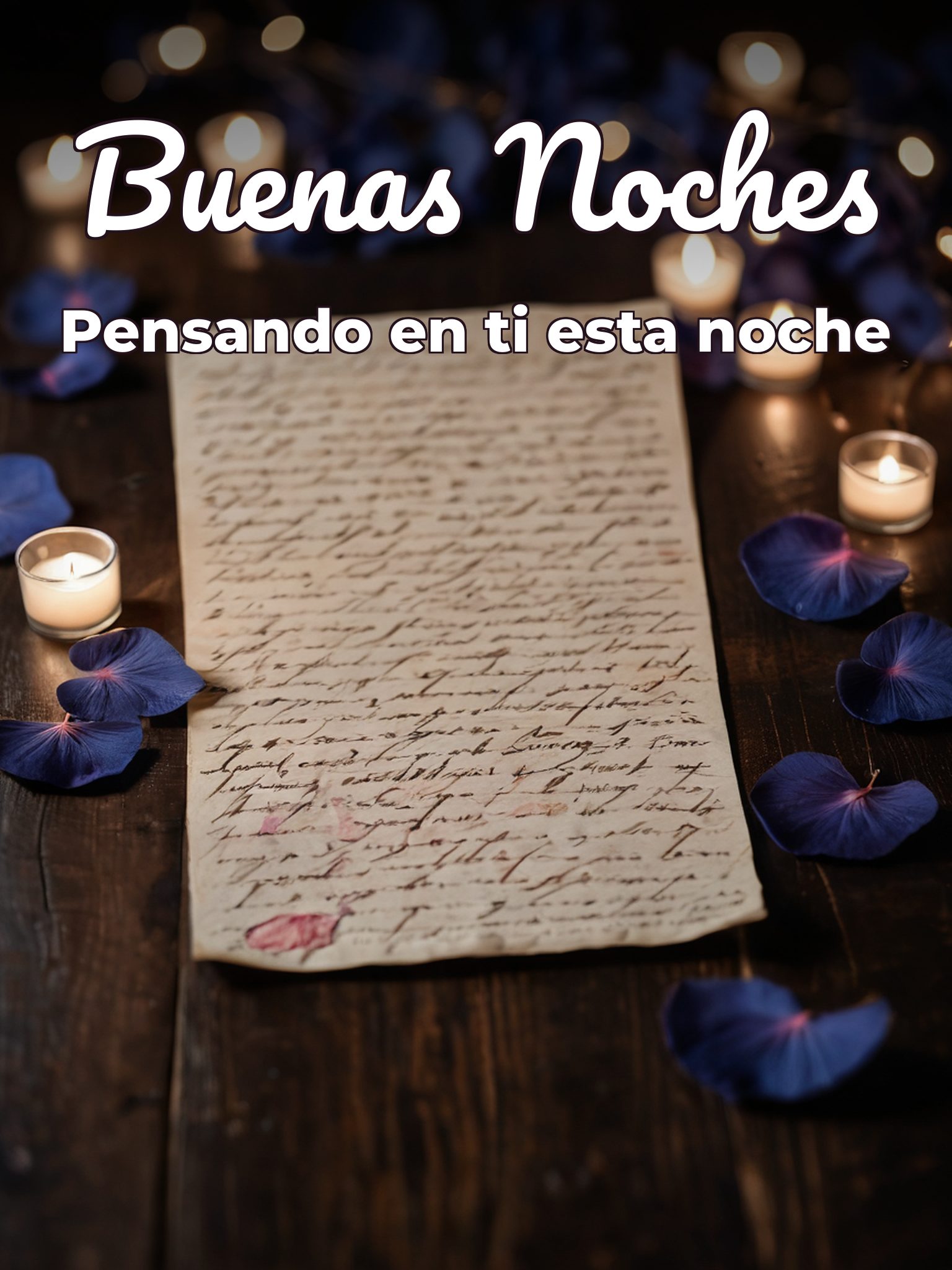 Mensajes de buenas noches para un amor para celular