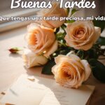 buenas tardes que tengas una tarde preciosa, mi vida