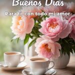 buenos días para ti, con todo mi amor