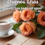 buenos días para ti, con todo mi amor
