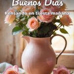 buenos días pensando en ti esta mañana
