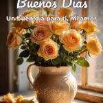 buenos días un buen día para ti, mi amor