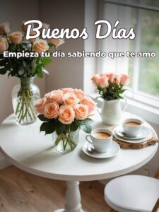 Mensajes de buenos días amor para WhatsApp