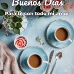buenos días para ti, con todo mi amor