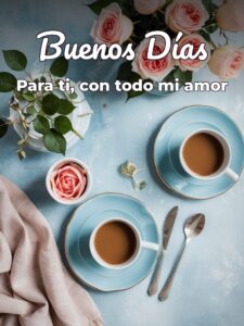 Mensajes de buenos días bonitos para mi amor