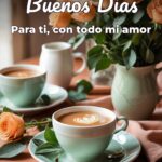 buenos días para ti, con todo mi amor