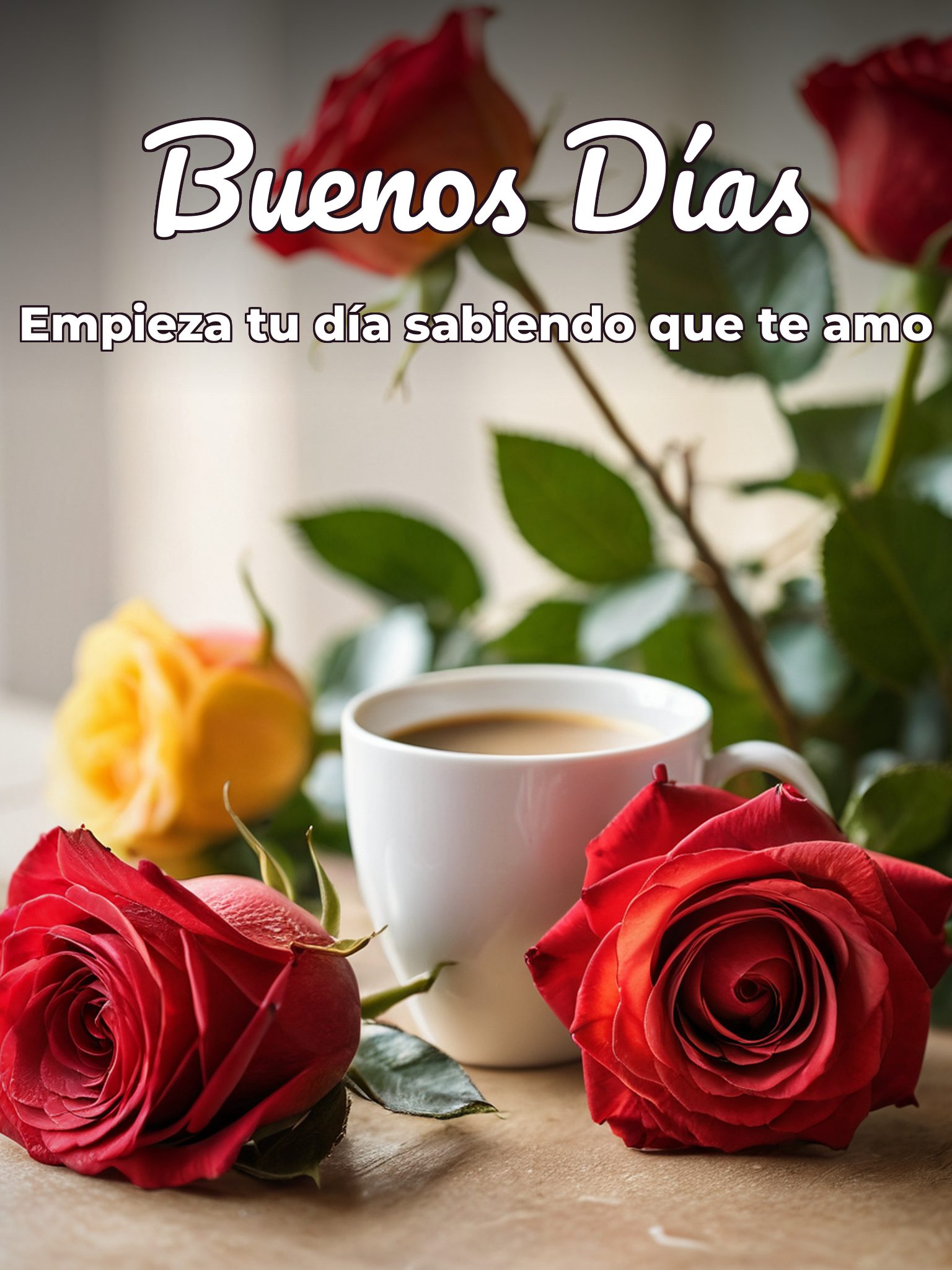 Mensajes de buenos días con amor para mi amor