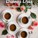 buenos días pensando en ti esta mañana