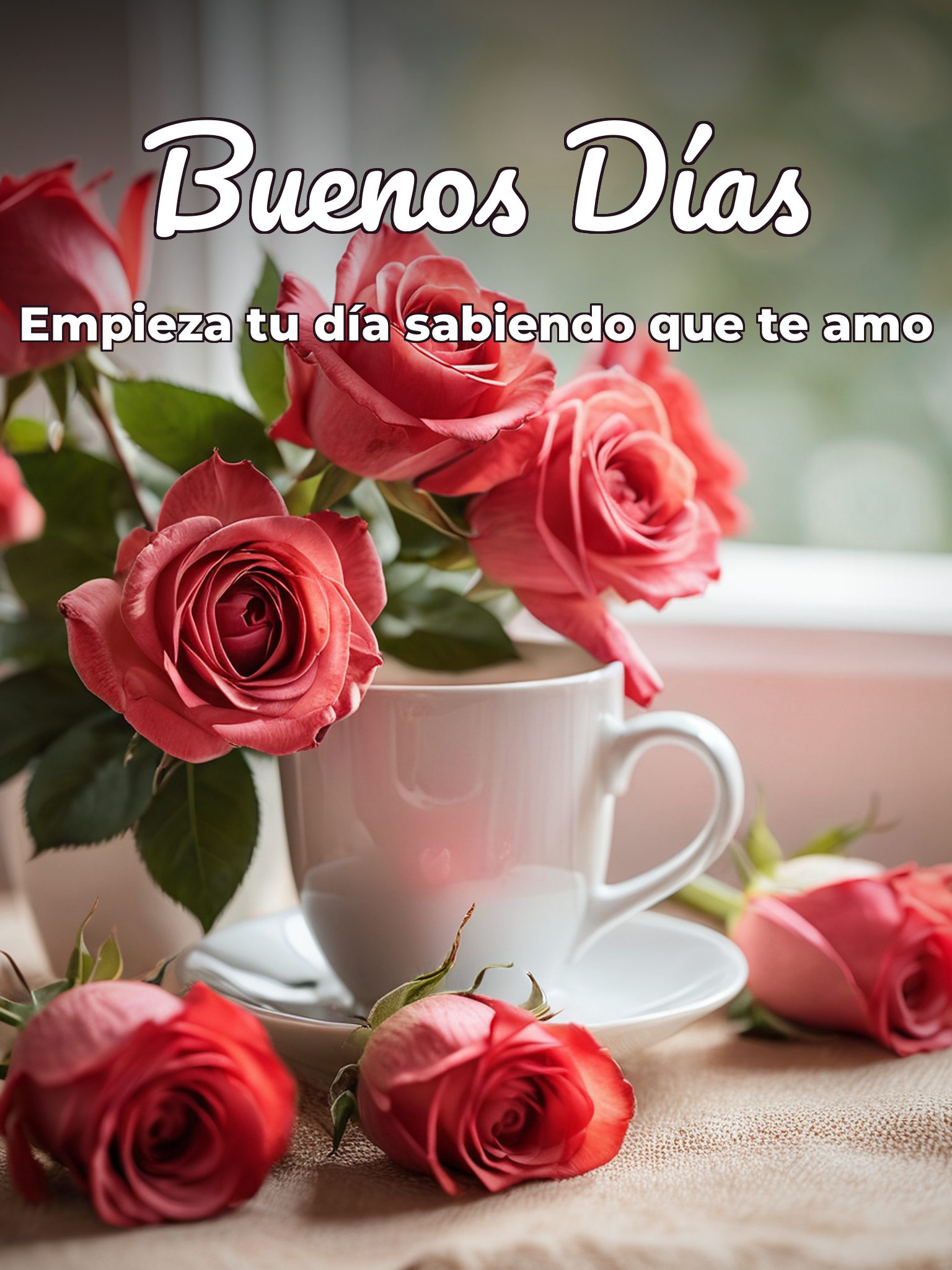 Mensajes de buenos días con amor para WhatsApp