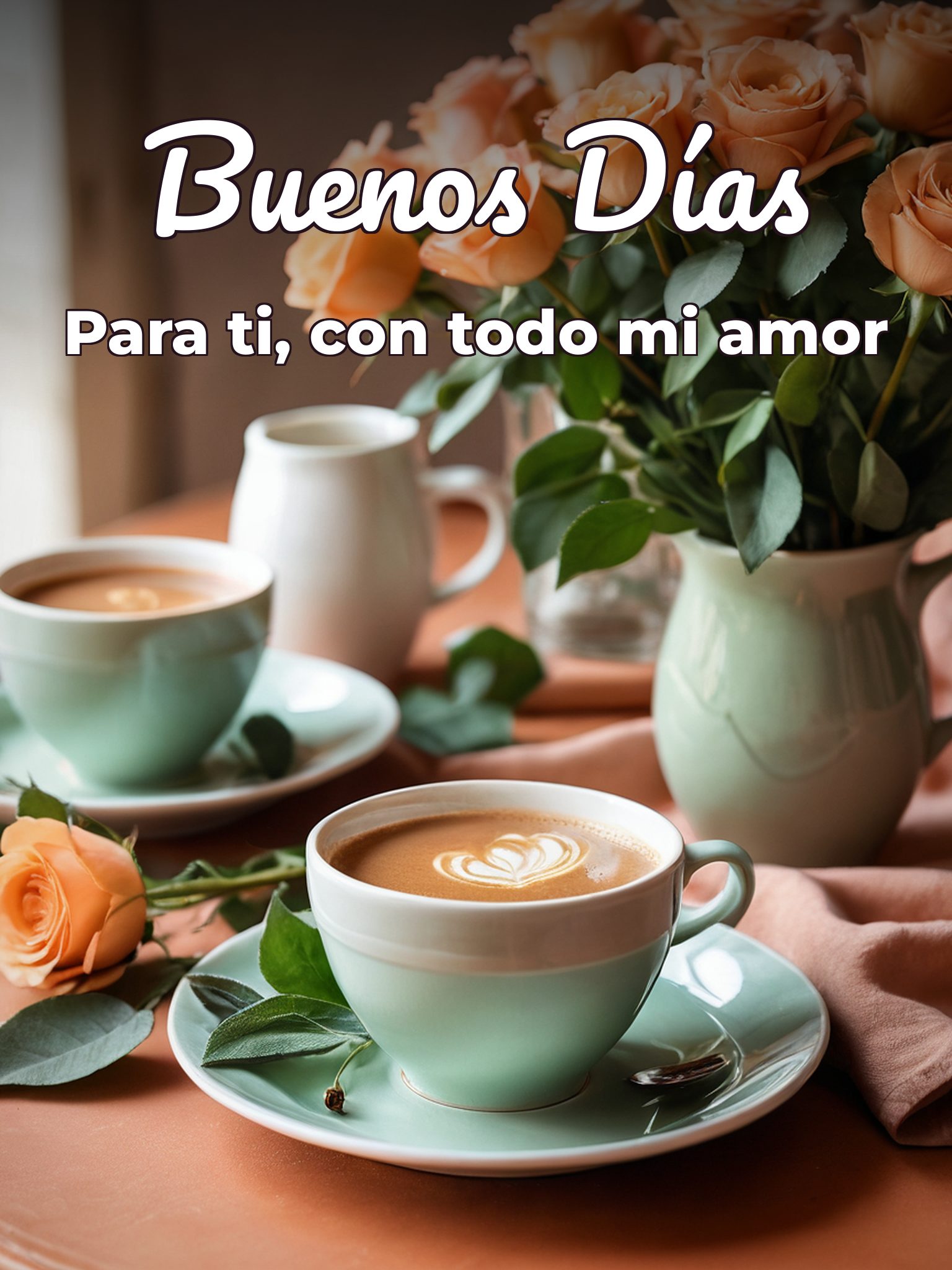 Mensajes de buenos días con amor