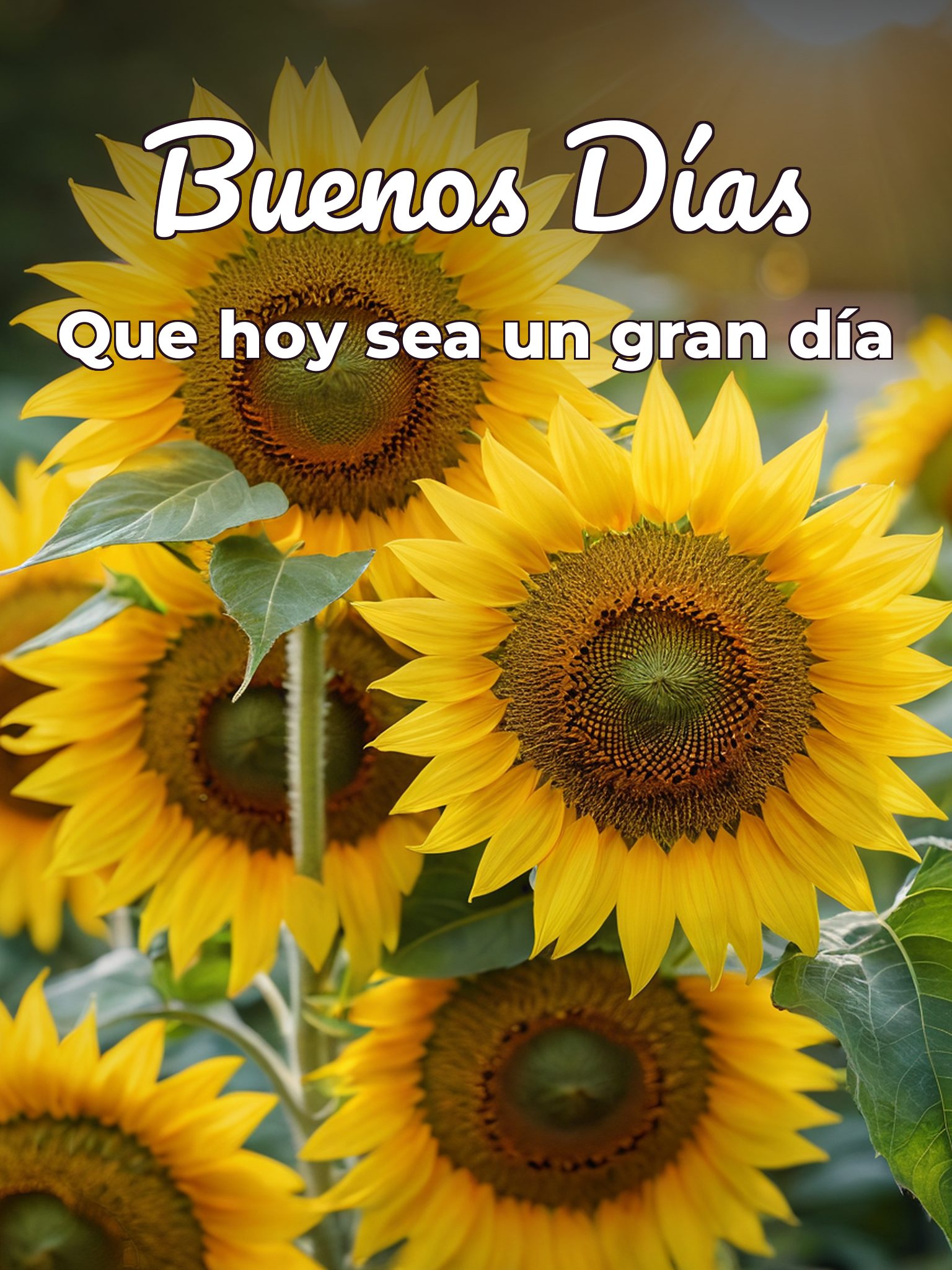 Mensajes de buenos días con imágenes bonitas para Facebook