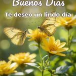 buenos días te deseo un lindo día