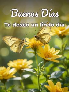 Mensajes de buenos días con imágenes bonitas para WhatsApp