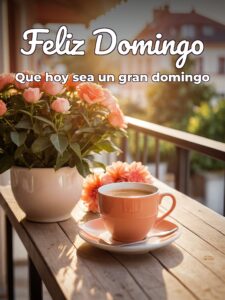 Mensajes de buenos días en domingo para celular