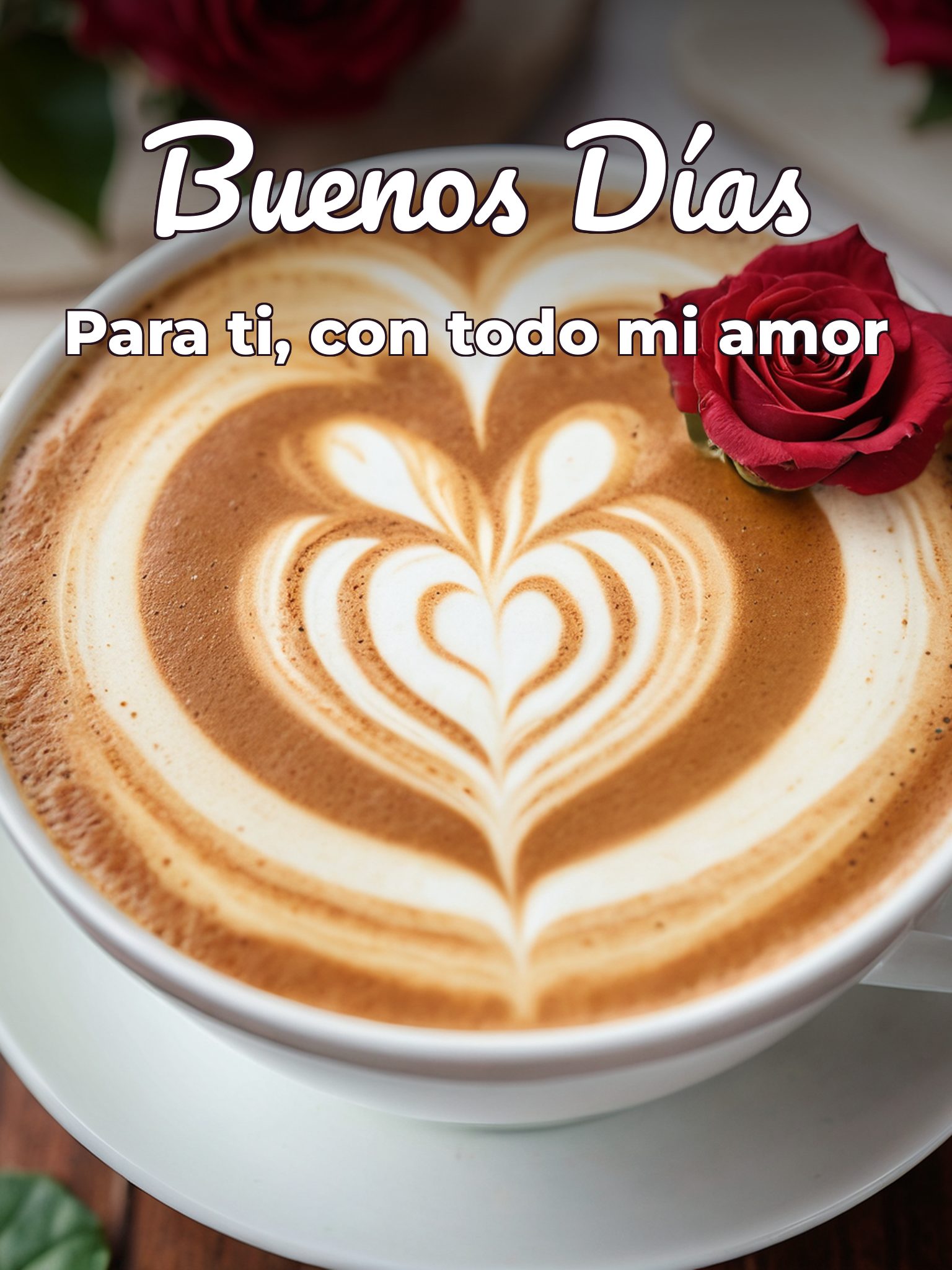 Mensajes de buenos días imágenes para mi amor