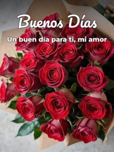 Mensajes de buenos días mi amor para mi amor