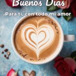 buenos días para ti, con todo mi amor