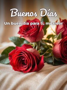 Mensajes de buenos días mi amor para WhatsApp