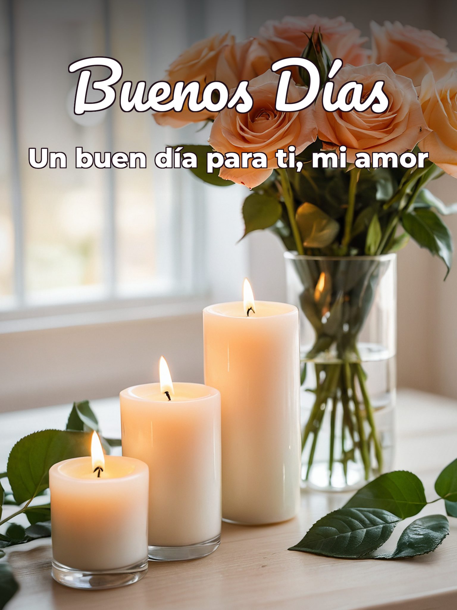Mensajes de buenos días nuevos para mi amor