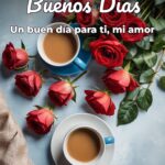 buenos días un buen día para ti, mi amor