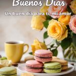 buenos días un buen día para ti, mi amor