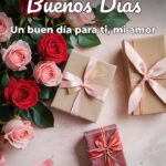 buenos días un buen día para ti, mi amor