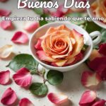 buenos días empieza tu día sabiendo que te amo
