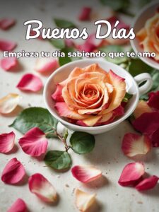 Mensajes de buenos días para mi novia para celular