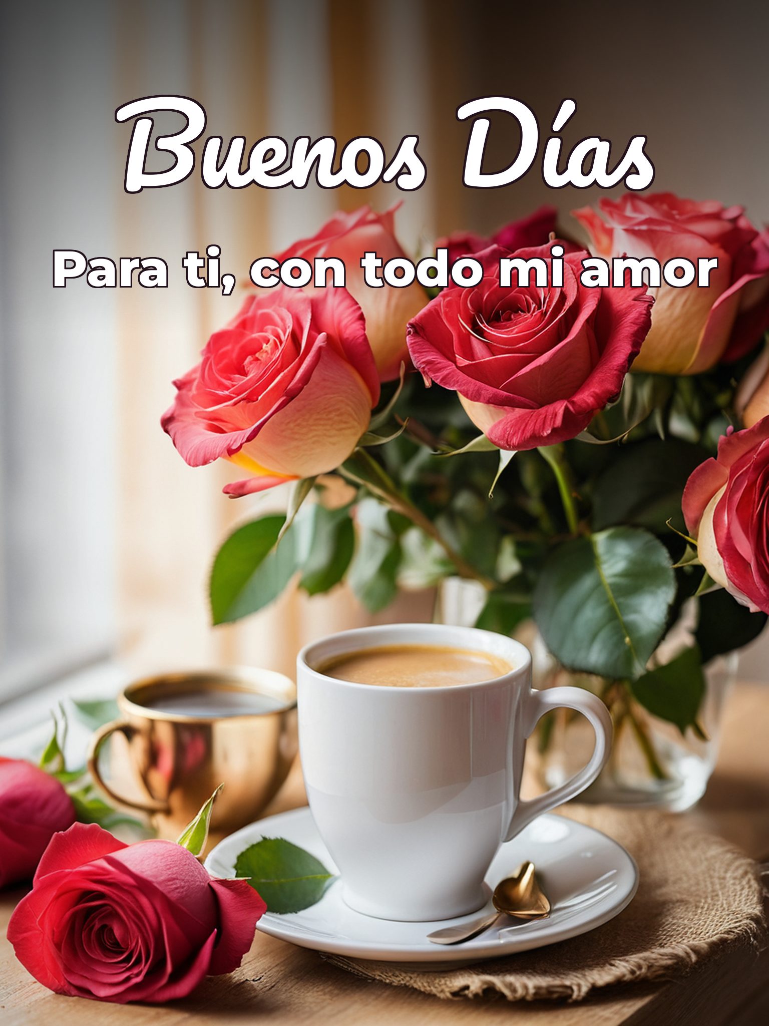 Mensajes de buenos días para mi novia para WhatsApp