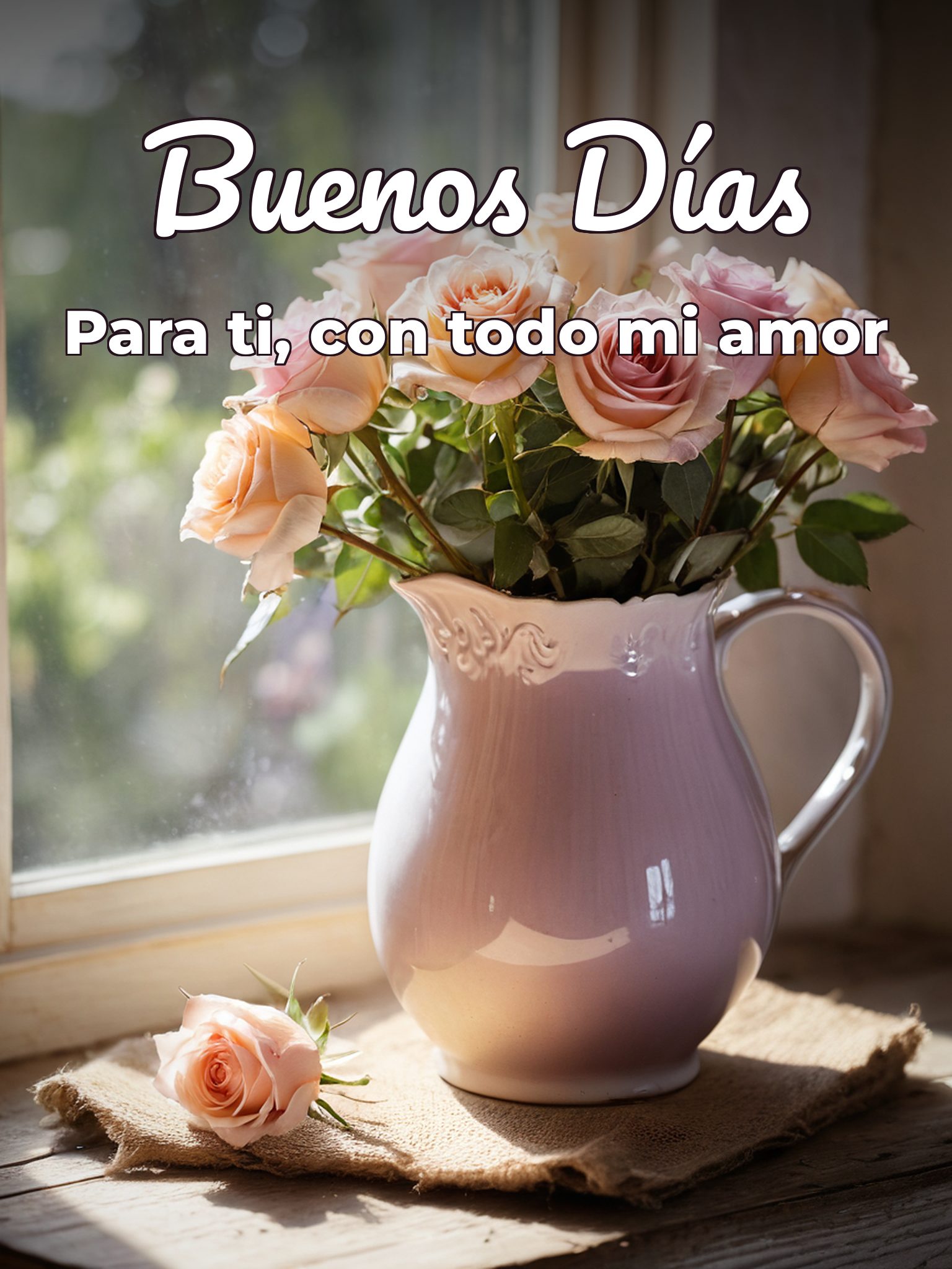 Mensajes de buenos días para mi novia