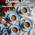 buenos días pensando en ti esta mañana