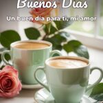buenos días un buen día para ti, mi amor