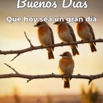 buenos días que hoy sea un gran día