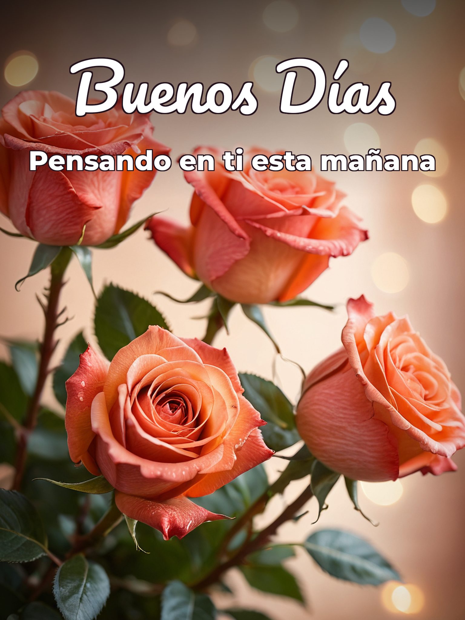 Mensajes de buenos días y amor para celular