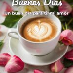 buenos días un buen día para ti, mi amor