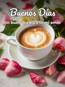 Mensajes de buenos días y amor para Facebook