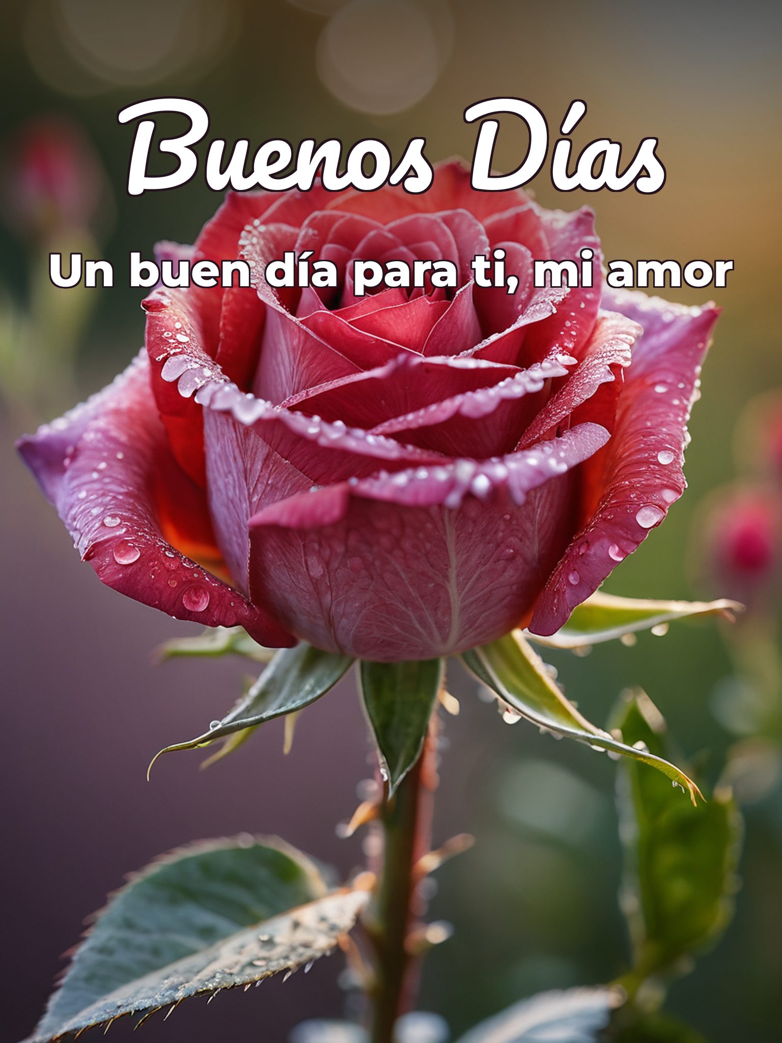 Mensajes de buenos días y amor para mi amor