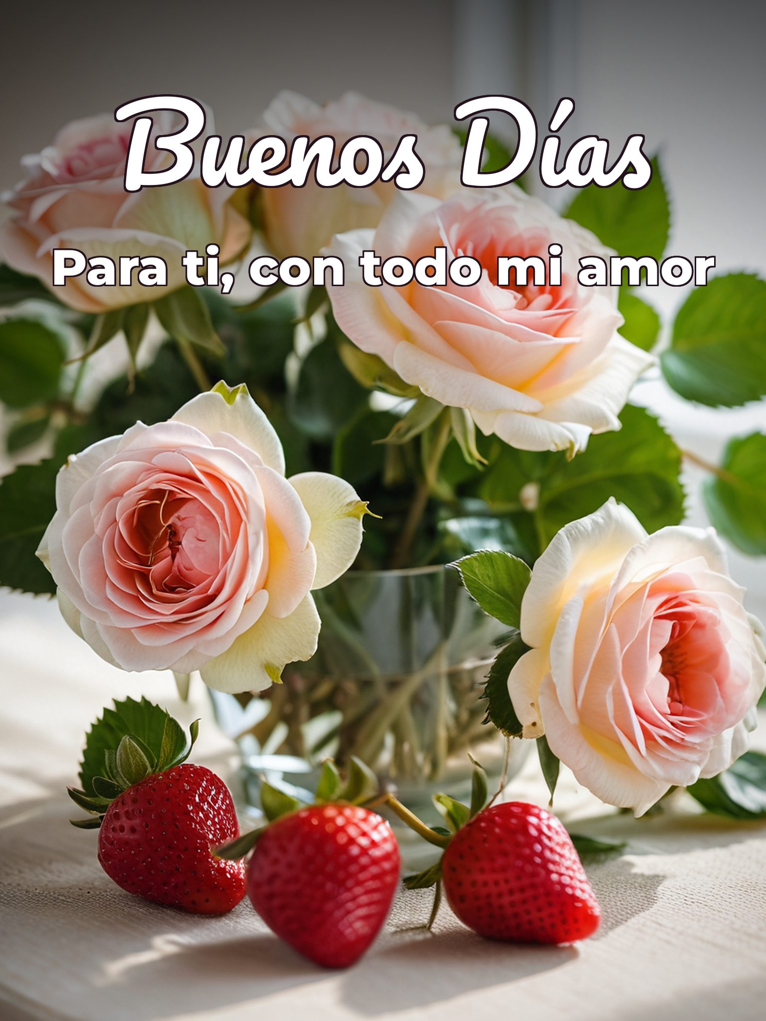 Mensajes de buenos días y amor para una amiga